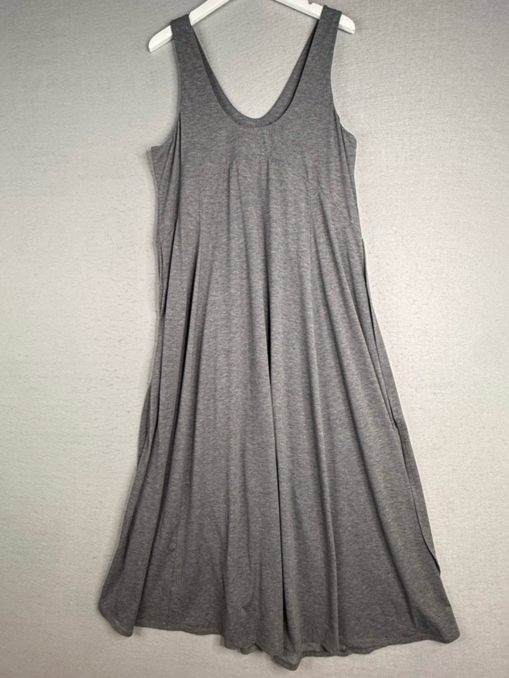HALARA Gray Maxi Tank Dress